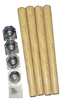 Comprar 4 Piezas Patas De Muebles De Madera Patas De Mesa De 50cm