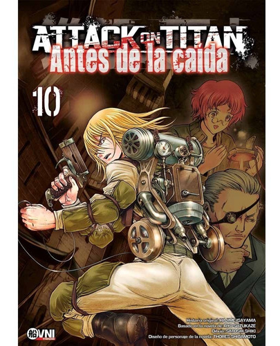 Attack On Titan: Antes De La Caida 10 - Hajime Isayama
