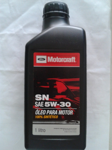 Oleo Motorcraft 5w30 100% Sintetico Original Ford 1 Litro