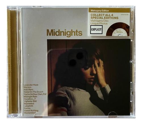 Taylor Swift - Midnights (mahogany Edition) | Cd