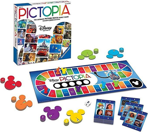 Pictopia-family Trivia Juego: Disney Editionlo Que Obtiene