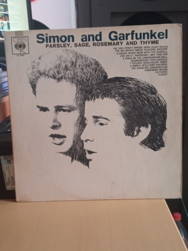 Simon And Garfunkel Parsley, Sage Vinyl,lp,acetato 