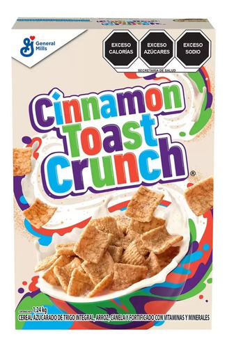 Cinnamon Toast Crunch Cereal De Trigo, Arroz Y Canela 1.2 Kg