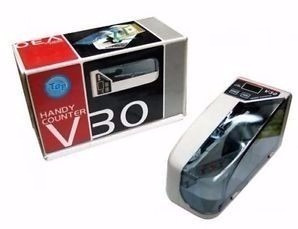 Contadora Billetes Portatil Maquina A Pilas Y 220v Con Funda