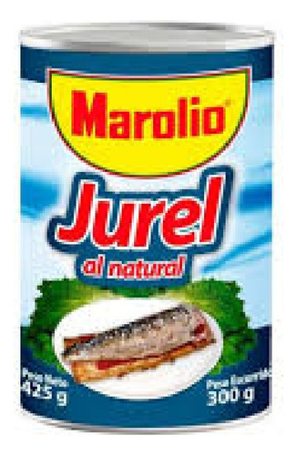 Jurel Marolio Natural 425 Grs X 4 Unidades