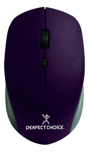 Mouse Inalámbrico Perfect Choice Pc-045113 Color Morado