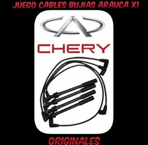 Imagen 1 de 1 de Cables De Bujias Chery Arauca/x1 Original