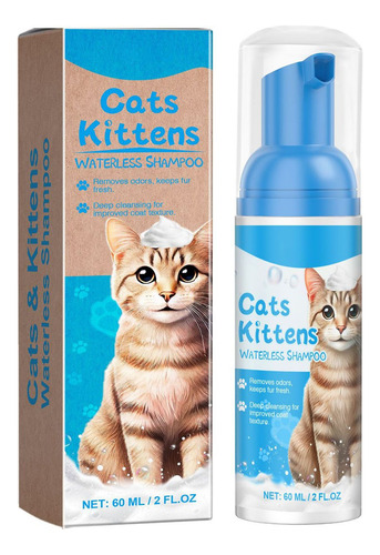 Champú Seco En Espuma D Waterless Cats 0006