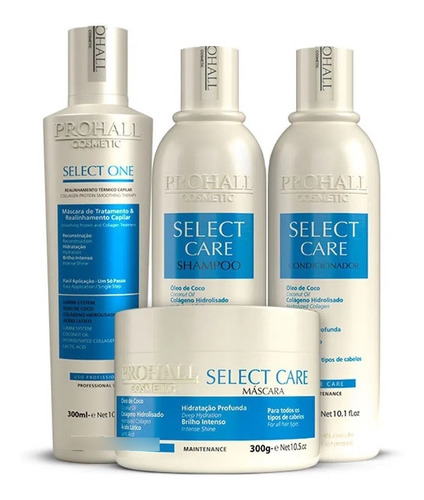 Kit Select One 300g + Manutencao Pos Progressiva Select Care