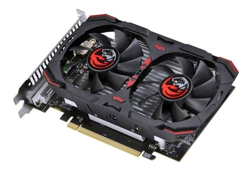 Imagem 2 de 6 de Placa de vídeo AMD Pcyes Graffiti Series Radeon RX 500 Series RX 550 PAJRX550DR5DF 4GB
