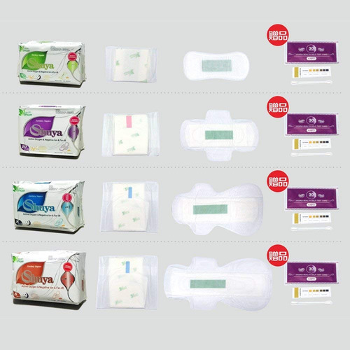 Shuya Ultra Suave De Algodón Pantiliners Con Iones Negativos