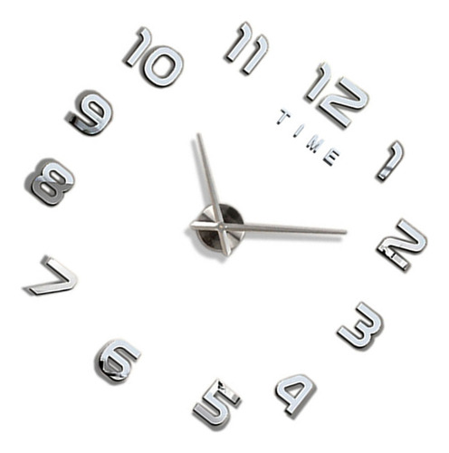 Zheyang Reloj De Pared Grande Con Números 3d, Silencioso,