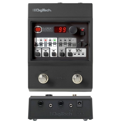 Pedalera Digitech Elmt Multiefecto Para Guitarra Electica