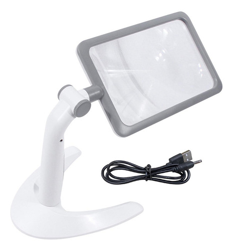Lupa Con Luz Para Decoración Del Hogar, Lámpara De Lupa