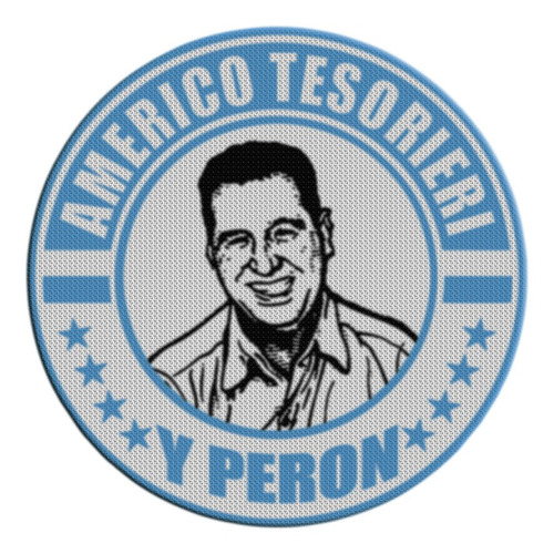 Parche Termoadhesivo Peron Y Americo Tesorieri