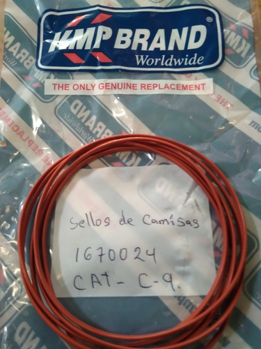 Sellos Oring De Camisas 1670024 Motor Caterpillar C-9 