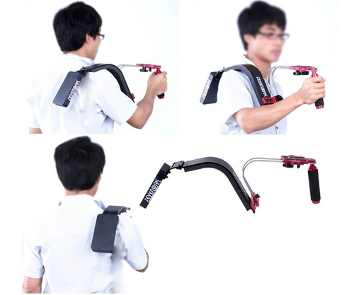 Imagen 9 de 10 de Contrapeso Pesa P/ Rig Shoulder Soporte Hombro Video Sk-r01