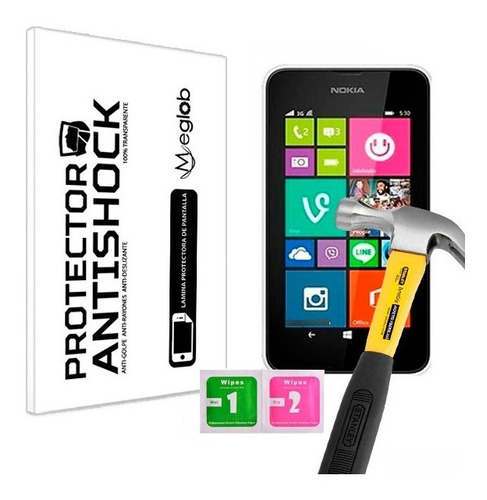 Protector De Pantalla Antishock Nokia Lumia 530