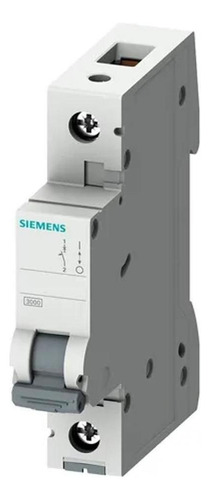 5sl1110-7mb - Disjuntor 1p 10a 230/400v Curva C - Siemens