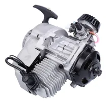 Comprar 47-49cc 2 Tiempos Mini Motor De Moto Gasolina Arrancador