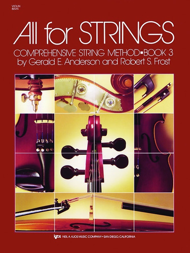 Método De Violín-all For String Nivel 3- Inglés