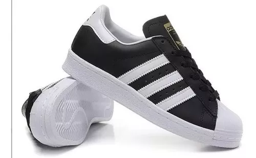 adidas superstar negras con elastico