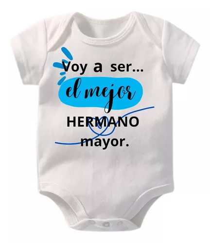 Body personalizado Voy a ser la mejor hermana mayor - Tú personalizas