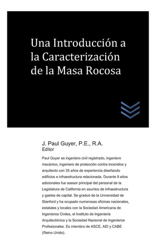 Libro: Una Introducción A Caracterización Masa Roco