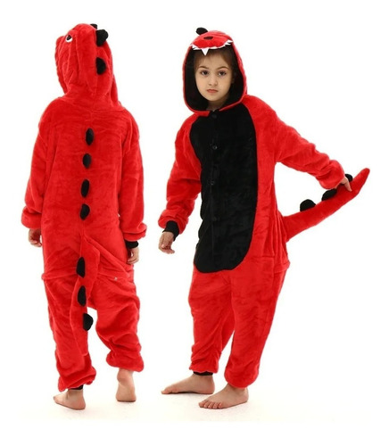 Pijama Y Disfraz Niño Y Adulto Animales Kigurumi Enterito