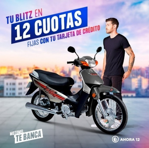 Motomel Blitz 110 Automatica 0km 2023 Smash Scooter Ap Motos