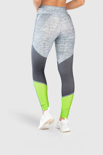 Leggings Kaisan Brasil Fitness Neon Light Mujer Performance