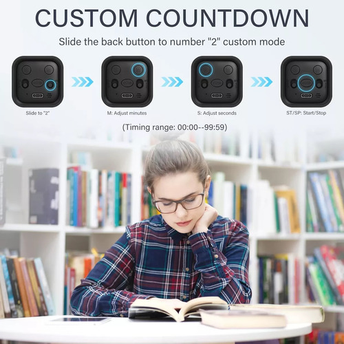 Spin Pomodoro Timer, Cube Timer Para Tdah.