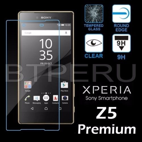 Mica Vidrio Templado Sony Xperia Z5 Premium Protector Doble