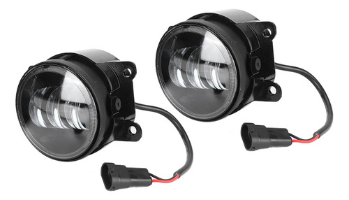 Fog Para Coche Led De Doble Color, 2 Unidades, 4 Pulgadas, 2