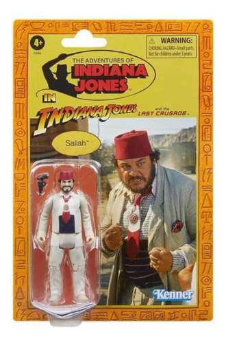 Indiana Jones Kenner Sallah Retro Series Raiders Doestoys