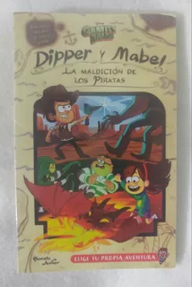 Gravity Falls Libro Dipper Y Mabel Maldición De Los Piratas