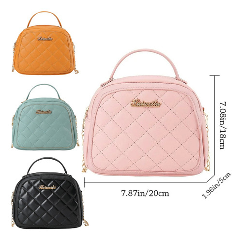 Bolsa Mariconera Moda Mujer Bandolera Cartera Mano Monedero