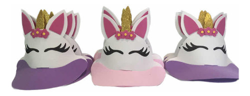Gorra Unicornio Para Fiesta 12 Pz