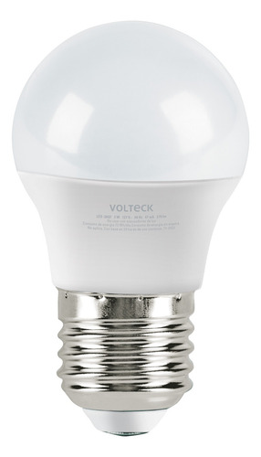 Foco Led Bulbo 3w Luz Dia Ahorrador Lampara Hogar 46854