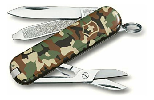 Victorinox Classic Sd Knife (clam Pack), Camouflage, 58mm