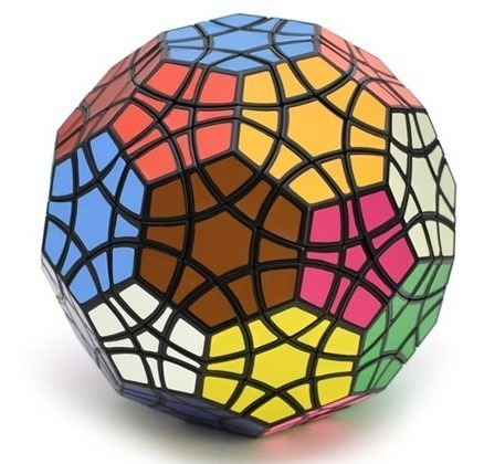 Cubo Mágico Verypuzzle Tuttminx (preto)