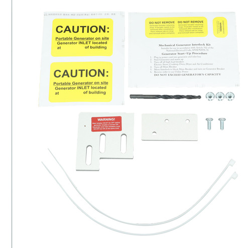 Kit De Enclavamiento Del Generador Sd200a, Aleación De Alumi