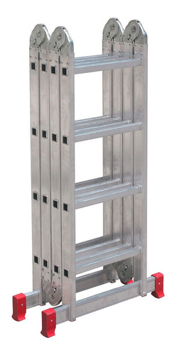 Escalera de aluminio multipropósito Botafogo Lar & Lazer ESC0293