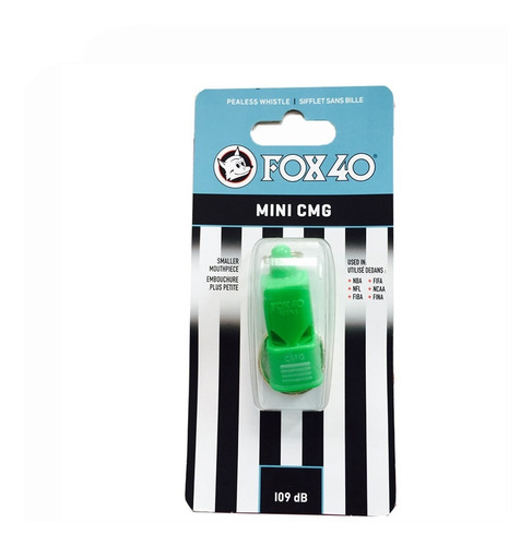 Silbato Fox 40 Mini Cmg Con Protector Negro Entrenador