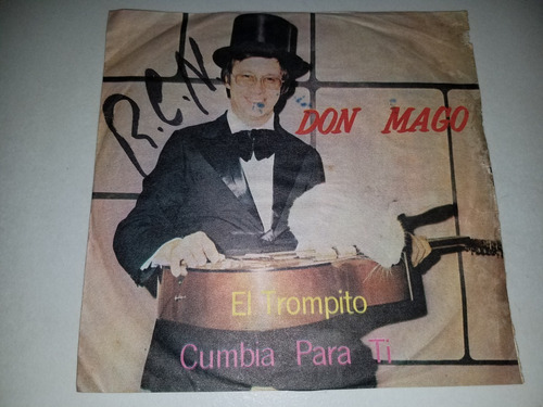 Lp Vinilo Disco Acetato Single Don Mago Cumbia Para Ti