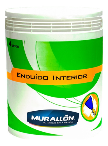 Enduido Plastico Interior 4 Litros Murallon