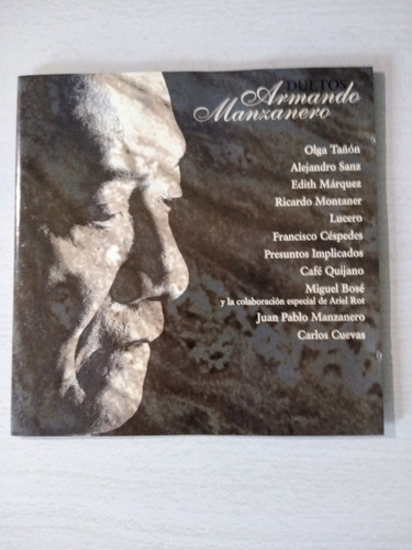 Cd Armando Manzanero  Duetos 