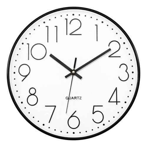 Reloj De Pared Foxtop, Analogico, Silencioso, Moderno, 12...