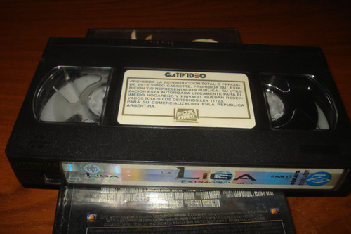 Vhs La Liga Extraordinaria ( Sean Connery, 2003) (Usado)