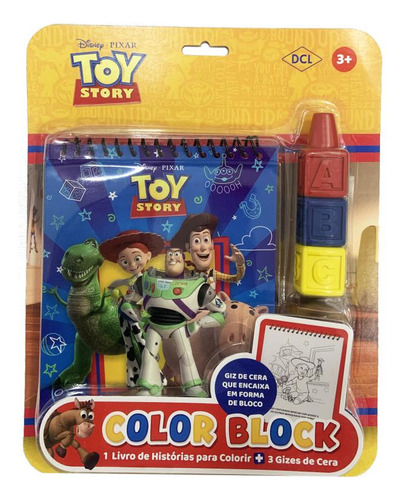 Disney - Color Block - Toy Story, De Disney., Vol. 1. Editorial Dcl, Capa Mole, Edição 1 Em Português, 2024